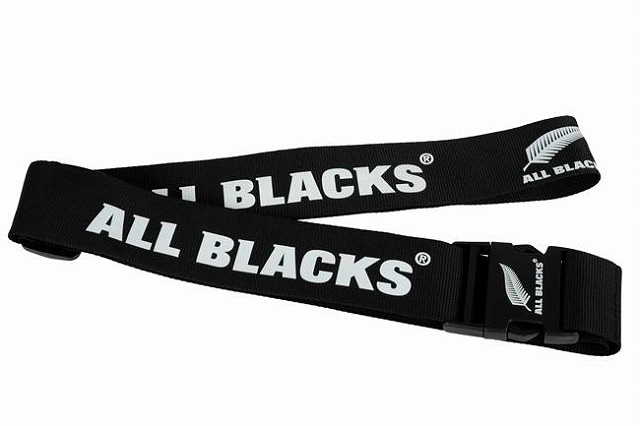 ALL BLACKS オールブラックス ラゲージストラップ スーツケースベルト