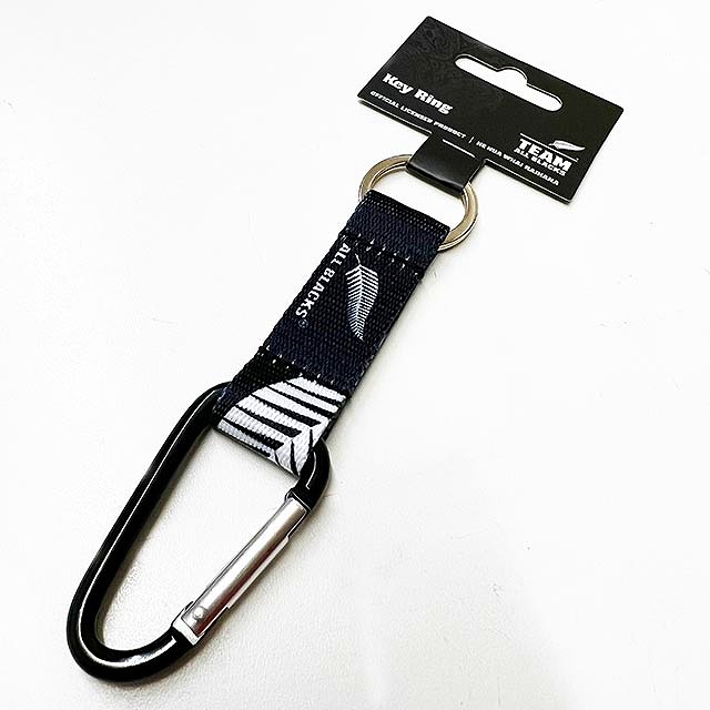 ALL BLACKS オールブラックス カラビナキーリング キーホルダー
