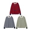CANTERBURY ���󥿥٥꡼ �ʥ��� ���ȥ饤�� �饰�ӡ� ���㡼�� NARROW STRIPE RUGBY JERSEY ��˥��å��� �ȥåץ� RA44600