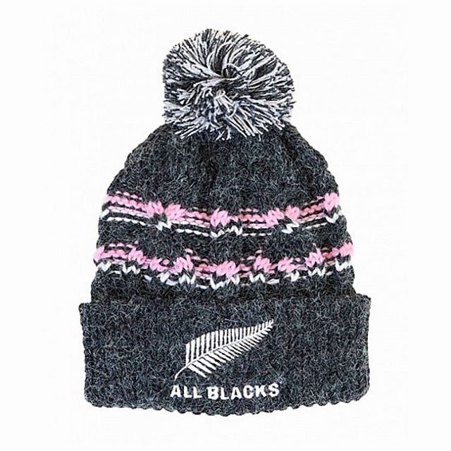 ALL BLACKS オールブラックス Pom Pom ビーニー ジュニア 子供サイズ