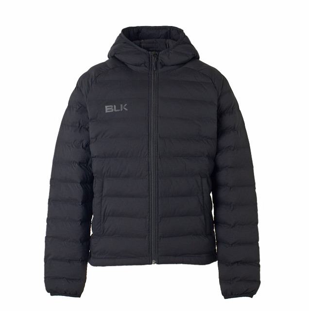 【極美品】BLK✨フリースジャケット　ラグビー sizeL BLK ハイブリッド ウォーム ハーフ ジャケット ラグビー コート メンズ