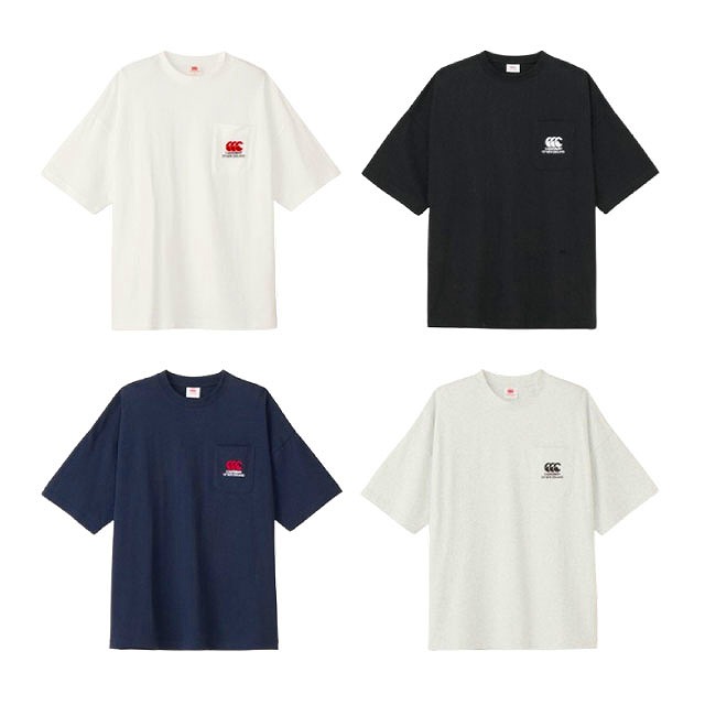 CANTERBURY カンタベリー ショート スリーブ ヘビークルー ポケット