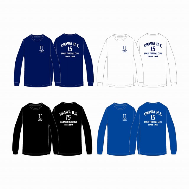 高校ラグビー　ロンT 2026年 浦和高校ラグビー部 長袖Tシャツ（S～4XL） | 闇市,浦和高校