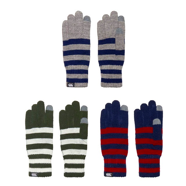 CANTERBURY ���󥿥٥꡼ �˥åȥ������� KNIT GLOVE �饰�ӡ� ��˥��å��� ���� AA04756