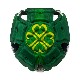 IMPACT ����ѥ��� Shamrock �饰�ӡ� �إåɥ���å� �إåɥ��� im-v2-ire ��V2 Premium Vented��