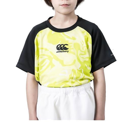 ��CANTERBURY�ۥ��󥿥٥꡼ �ȥ졼�˥󥰥ƥ� ���ߥե��å� ����˥� �饰�ӡ� Ⱦµ �ץ饯�ƥ�������� JR.TRAINING TEE RGJ31017