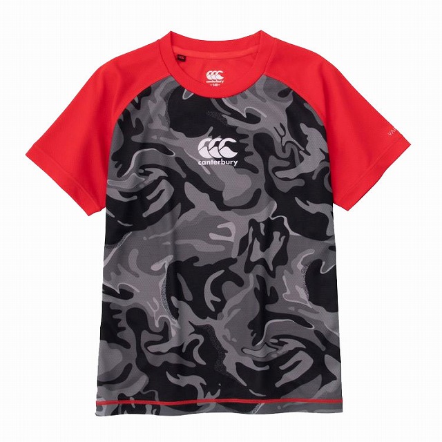 ��CANTERBURY�ۥ��󥿥٥꡼ �ȥ졼�˥󥰥ƥ� ���ߥե��å� ����˥� �饰�ӡ� Ⱦµ �ץ饯�ƥ�������� JR.TRAINING TEE RGJ31017