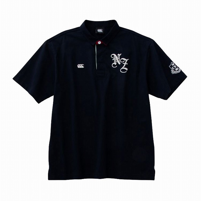 ��CANTERBURY�ۥ��󥿥٥꡼ ���硼�ȥ��꡼�� �饬������� ��� �饰�ӡ� Ⱦµ����� S/S RUGGER SHIRT CCC RA31120