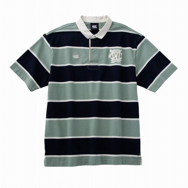 ��CANTERBURY�ۥ��󥿥٥꡼ ���硼�ȥ��꡼�� �饬������� ��� �饰�ӡ� Ⱦµ����� S/S RUGGER SHIRT CCC RA31120