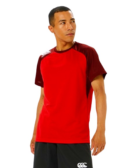 CANTERBURY ���󥿥٥꡼ �ץ饯�ƥ��� �ƥ��� PRACTICE TEE ��� T����� Ⱦµ �ӥå������� RG324502B