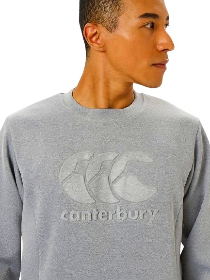 CANTERBURY ���󥿥٥꡼ ������ץ饹 ���եƥå��������饤�� ���롼�ͥå� R+ D.A.F TEC AIR LIGHT CREW NECK ��˥��å��� �礭�������� RP44568B