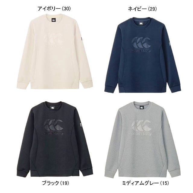 CANTERBURY ���󥿥٥꡼ ������ץ饹 ���եƥå��������饤�� ���롼�ͥå� R+ D.A.F TEC AIR LIGHT CREW NECK ��˥��å��� �礭�������� RP44568B