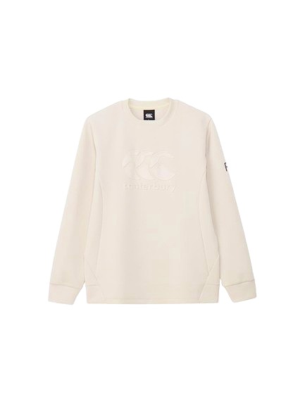 CANTERBURY ���󥿥٥꡼ ������ץ饹 ���եƥå��������饤�� ���롼�ͥå� R+ D.A.F TEC AIR LIGHT CREW NECK ��˥��å��� �礭�������� RP44568B