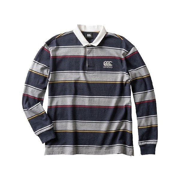 CANTERBURY 󥿥٥꡼ 饬 Ĺµ  饰ӡ L/S RUGGER SHIRT RA49607