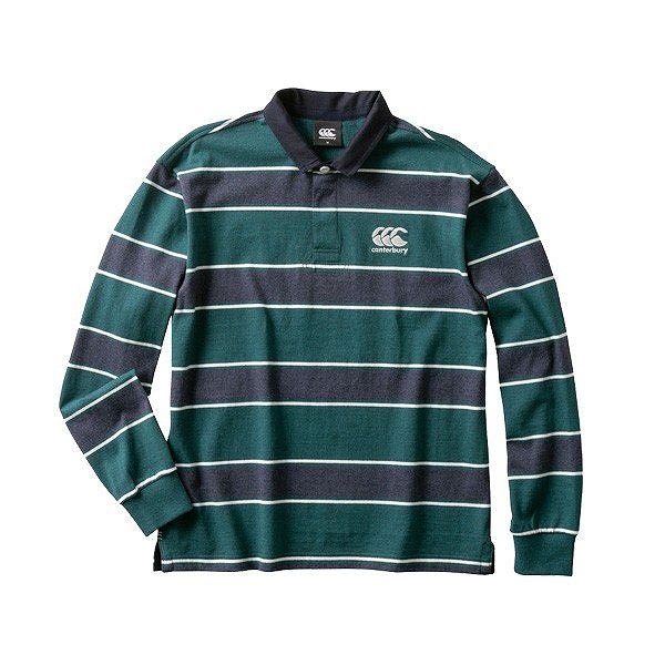 CANTERBURY 󥿥٥꡼ 饬 Ĺµ  饰ӡ L/S RUGGER SHIRT RA49607