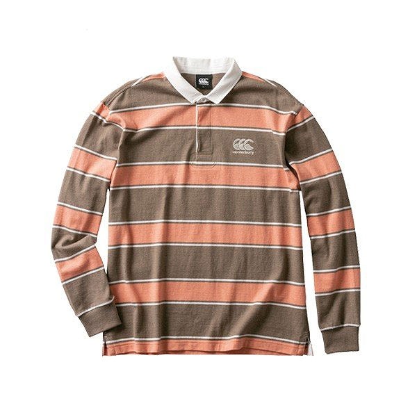 CANTERBURY 󥿥٥꡼ 饬 Ĺµ  饰ӡ L/S RUGGER SHIRT RA49607