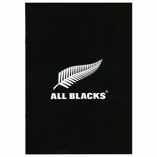 ALL BLACKS】 オールブラックス B5 ノート ラグビー ニュージーランド