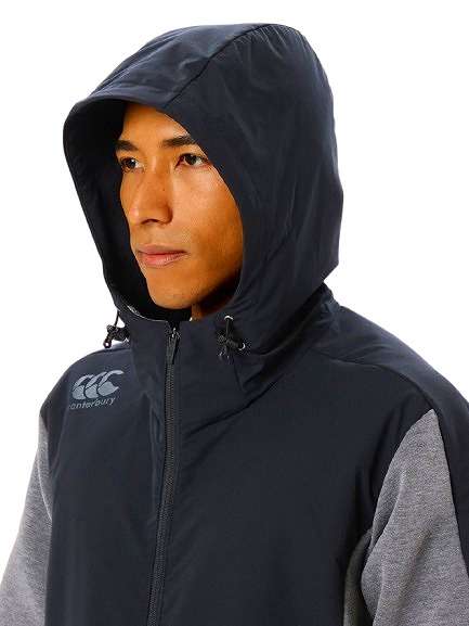 CANTERBURY ���󥿥٥꡼ ������ץ饹���եƥå����������㥱�å� R+ D.A.F TEC AIR JACKET ��˥��å��� �礭�������� RP44570B