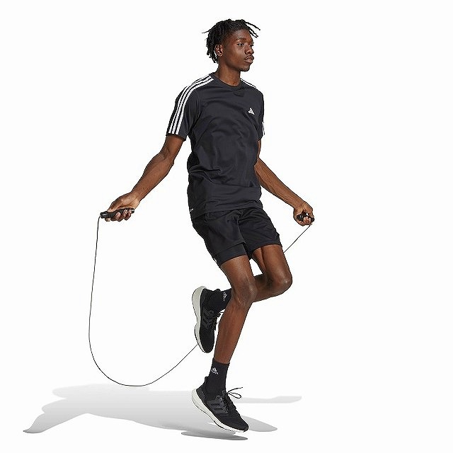 adidas ���ǥ����� �ȥ쥤�� ���å��󥷥�륺 ���꡼���ȥ饤�ץ� T����� �ե��åȥͥ� �ȥ졼�˥󥰥����� Ⱦµ BXH41