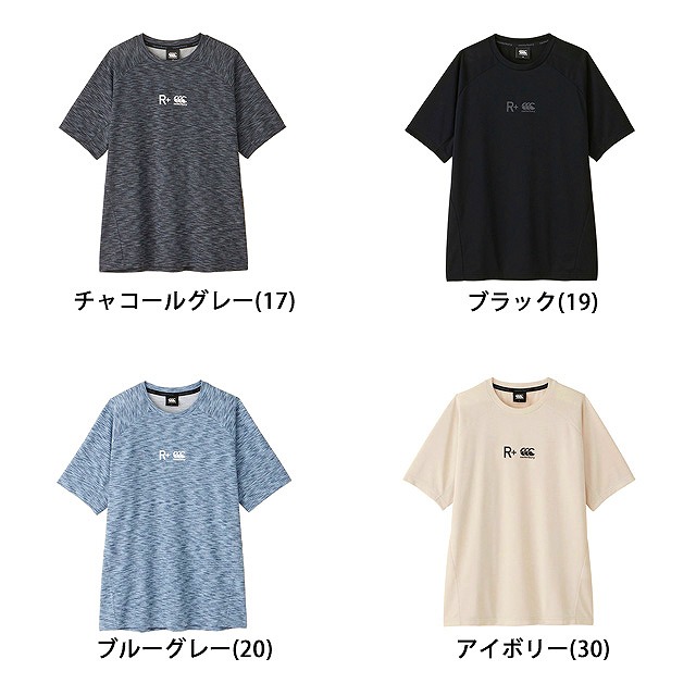 CANTERBURY 󥿥٥꡼ ץ饹ȥƥ R+ WORKOUT TEE  T RP34087