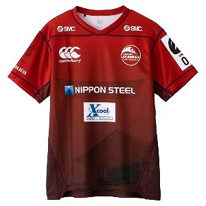 CANTERBURYۥ󥿥٥꡼ ޥ ץꥫ ۡॸ㡼  饰ӡ ץꥫ㡼 ꡼ KAMAISHI REPLICA HOME JERSEY CCC RG32192