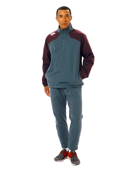 CANTERBURY ���󥿥٥꡼ ������ץ饹�ǥ奢�륦������ϡ��ե��å� R+ DUAL WARM  HALF ZIP ��˥��å��� �礭�������� RP74577B