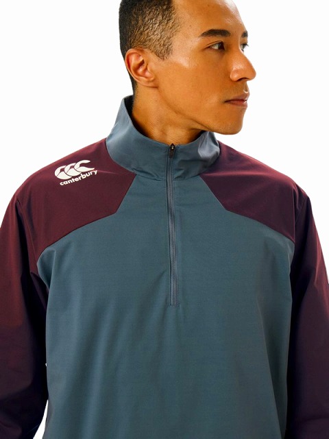 CANTERBURY ���󥿥٥꡼ ������ץ饹�ǥ奢�륦������ϡ��ե��å� R+ DUAL WARM  HALF ZIP ��˥��å��� �礭�������� RP74577B