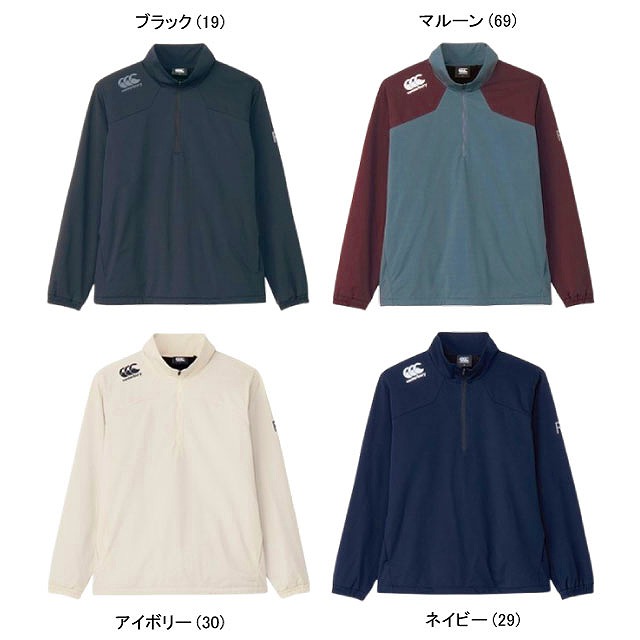 CANTERBURY ���󥿥٥꡼ ������ץ饹�ǥ奢�륦������ϡ��ե��å� R+ DUAL WARM  HALF ZIP ��˥��å��� �礭�������� RP74577B