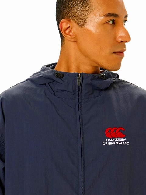CANTERBURY ���󥿥٥꡼ �饰�ӡ� ������ ���åץա��ǥ� RUGBY SHELL ZIP HOODY ��˥��å��� ���㥱�å� ������ RA74632