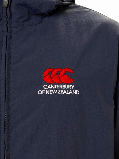 CANTERBURY ���󥿥٥꡼ �饰�ӡ� ������ ���åץա��ǥ� RUGBY SHELL ZIP HOODY ��˥��å��� ���㥱�å� ������ RA74632