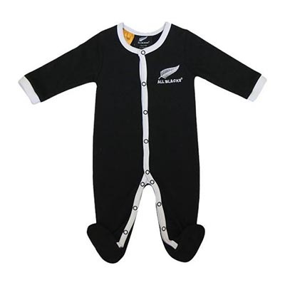 ALL BLACKS オールブラックス ロンパース 長袖 赤ちゃん ウェア 