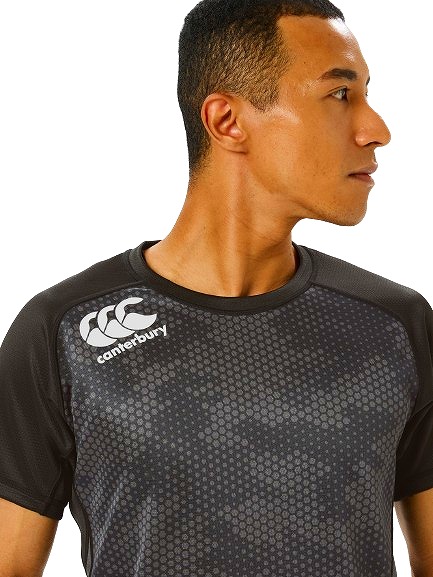 CANTERBURYۥ󥿥٥꡼ ץ饯ƥ㡼   Ⱦµ 㡼 饰ӡ PRACTICE JERSEY CCC RG34501