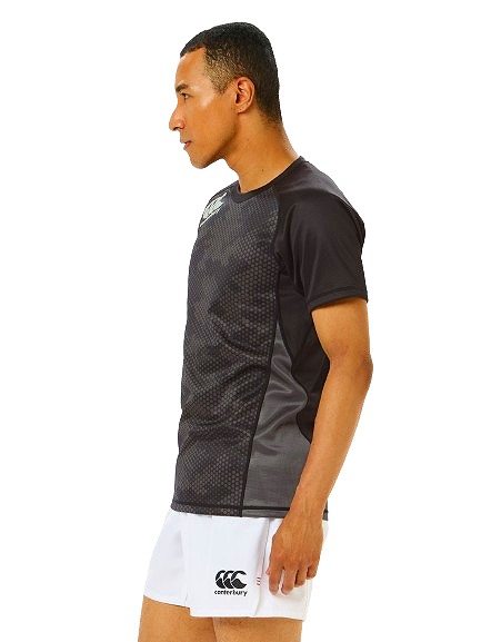 CANTERBURYۥ󥿥٥꡼ ץ饯ƥ㡼   Ⱦµ 㡼 饰ӡ PRACTICE JERSEY CCC RG34501