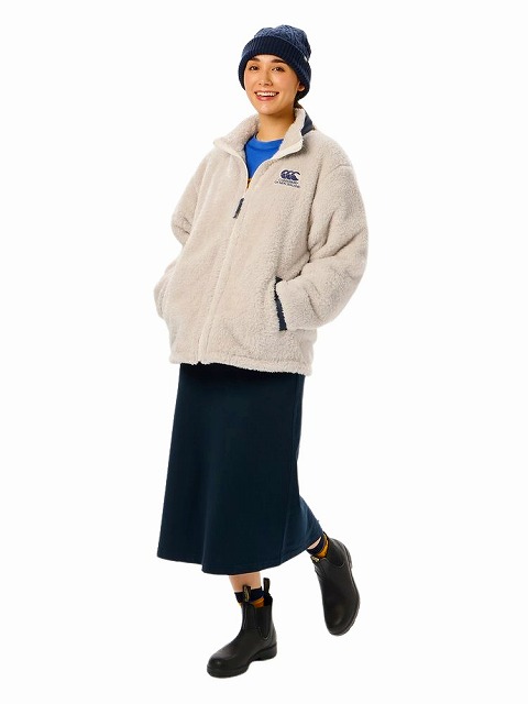 CANTERBURY 󥿥٥꡼ ӡ ֥塼 ե꡼ 㥱å BS-W FLEECE JACKET ˥å  RA424625