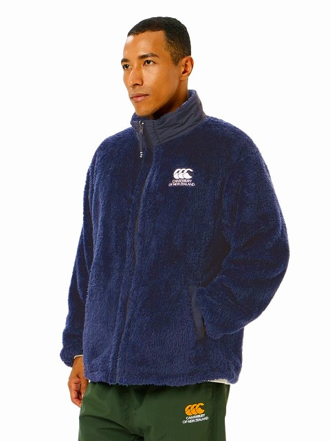 CANTERBURY 󥿥٥꡼ ӡ ֥塼 ե꡼ 㥱å BS-W FLEECE JACKET ˥å  RA424625