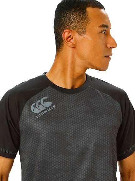 CANTERBURY ���󥿥٥꡼ �ȥ졼�˥󥰥ƥ��� TRAINING TEE ��� T����� Ⱦµ �ӥå������� RG324503B
