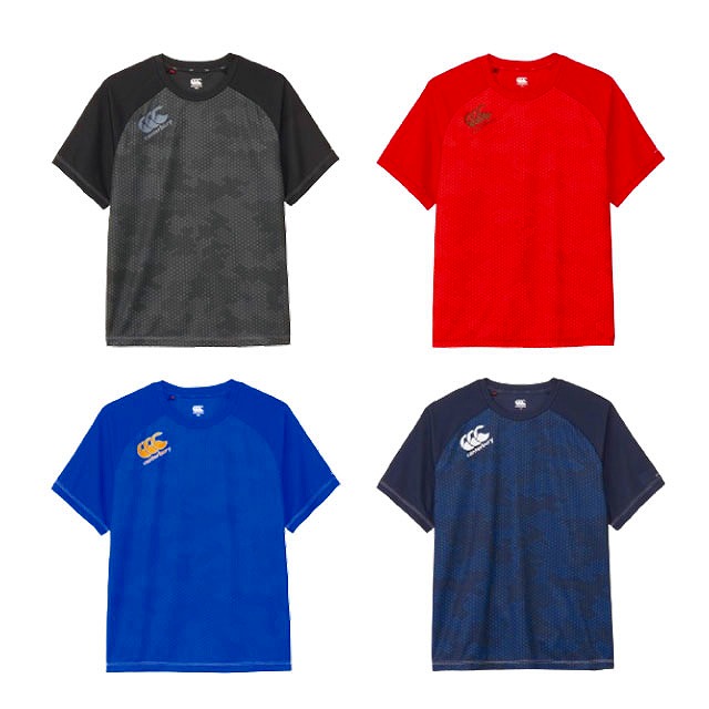 CANTERBURY ���󥿥٥꡼ �ȥ졼�˥󥰥ƥ��� TRAINING TEE ��� T����� Ⱦµ �ӥå������� RG324503B