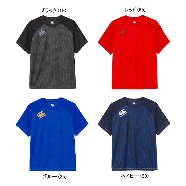 CANTERBURY ���󥿥٥꡼ �ȥ졼�˥󥰥ƥ��� TRAINING TEE ��� T����� Ⱦµ �ӥå������� RG324503B