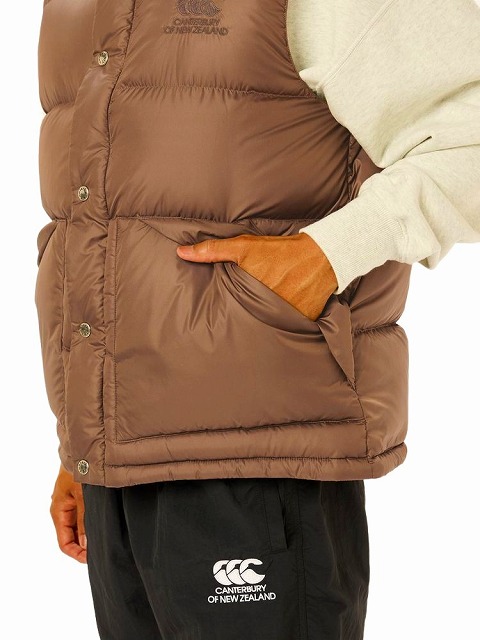 CANTERBURY 󥿥٥꡼  ٥ DOWN VEST ˥å RA74635