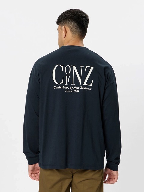 CANTERBURY ���󥿥٥꡼ ���󥰥��꡼�� �إӡ����롼�ƥ��� ��� T����� Ĺµ �ȥåץ�  �ӥå������� �饰�ӡ� CCC RA425614B