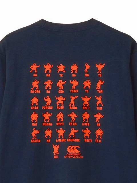 CANTERBURY ���󥿥٥꡼ ���� ���꡼�� �ƥ�������� L/S T-SHIRT ��˥��å��� �ȥåץ� RA44619