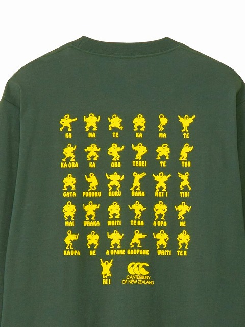 CANTERBURY ���󥿥٥꡼ ���� ���꡼�� �ƥ�������� L/S T-SHIRT ��˥��å��� �ȥåץ� RA44619