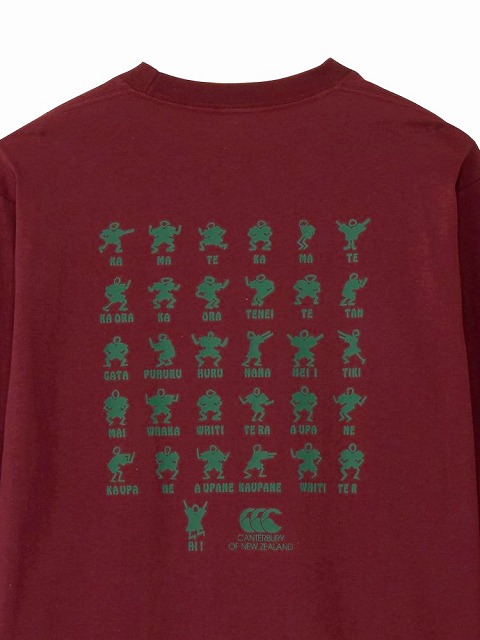 CANTERBURY ���󥿥٥꡼ ���� ���꡼�� �ƥ�������� L/S T-SHIRT ��˥��å��� �ȥåץ� RA44619