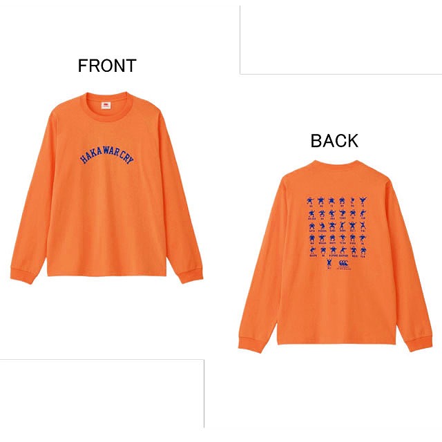 CANTERBURY ���󥿥٥꡼ ���� ���꡼�� �ƥ�������� L/S T-SHIRT ��˥��å��� �ȥåץ� RA44619