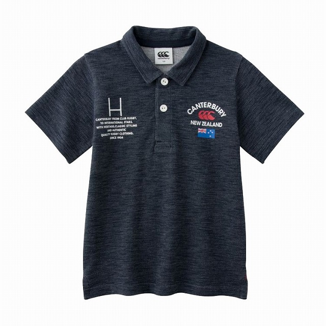 ��CANTERBURY�� ���󥿥٥꡼ ���硼�ȥ��꡼�� �饬������� ���å� S/S RUGGER SHIRT CCC RAJ31243