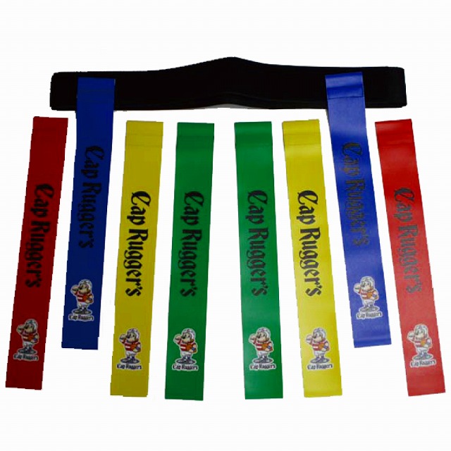 ゼット学校体育 タグラグビー用 タグベルトセット 20組 4色各5組 ベルト タグ 体育 運動 練習 トレーニング 基本動作 体力向上 学校 部活 レクリエーション 小学生  ZF2002 ゼット学校体育 タグラグビー用 タグベルトセット 20組 4色各5組