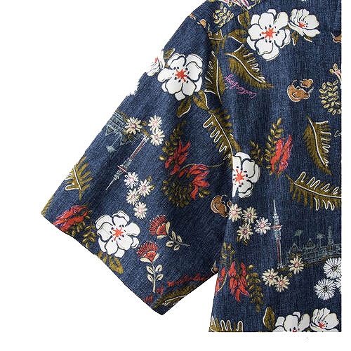 ��CANTERBURY�ۥ��󥿥٥꡼ �����ϥ���� ��� �饰�ӡ� �����奢�� ����� ������ ���ޡ� �� ALOHA SHIRT CCC RA31133