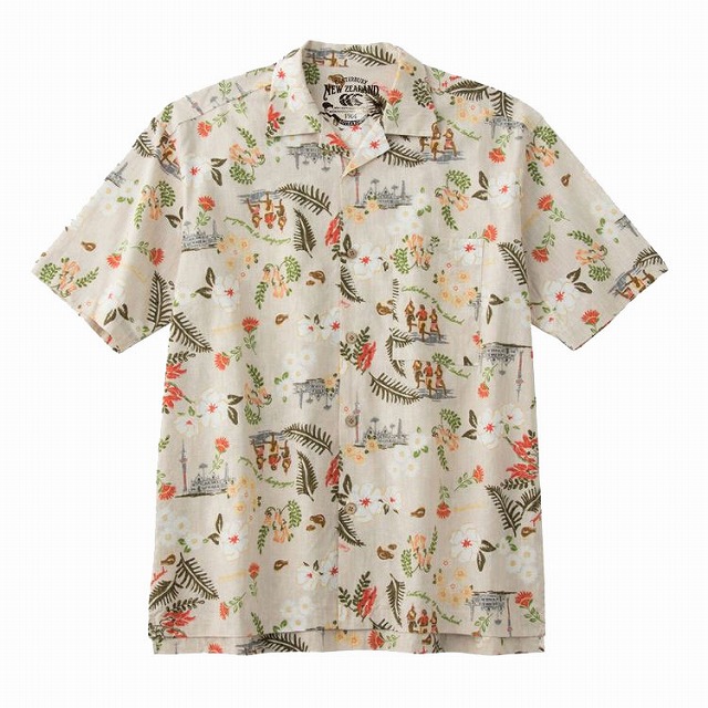 ��CANTERBURY�ۥ��󥿥٥꡼ �����ϥ���� ��� �饰�ӡ� �����奢�� ����� ������ ���ޡ� �� ALOHA SHIRT CCC RA31133