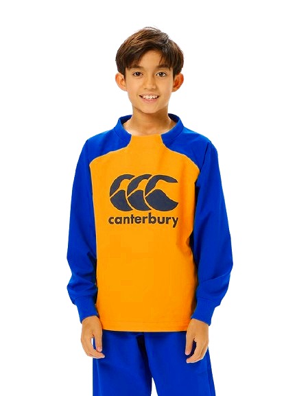 CANTERBURY 󥿥٥꡼ ˥ ץ饯ƥ ץ륪С JR.PRACTICE PULLOVER ɥ֥졼 饰ӡ å RGJ74530
