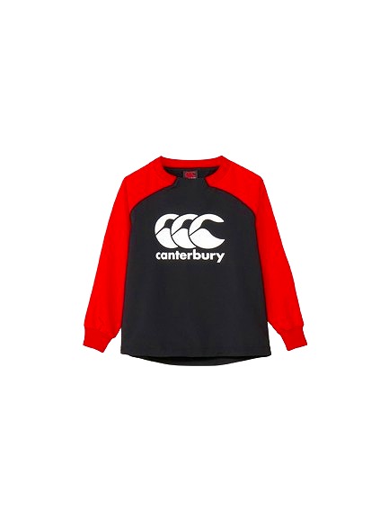 CANTERBURY 󥿥٥꡼ ˥ ץ饯ƥ ץ륪С JR.PRACTICE PULLOVER ɥ֥졼 饰ӡ å RGJ74530